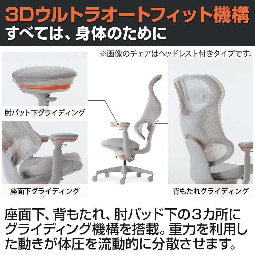 KOKUYO（コクヨ） イングクラウド ingCloud ヘッドレストなし 可動肘