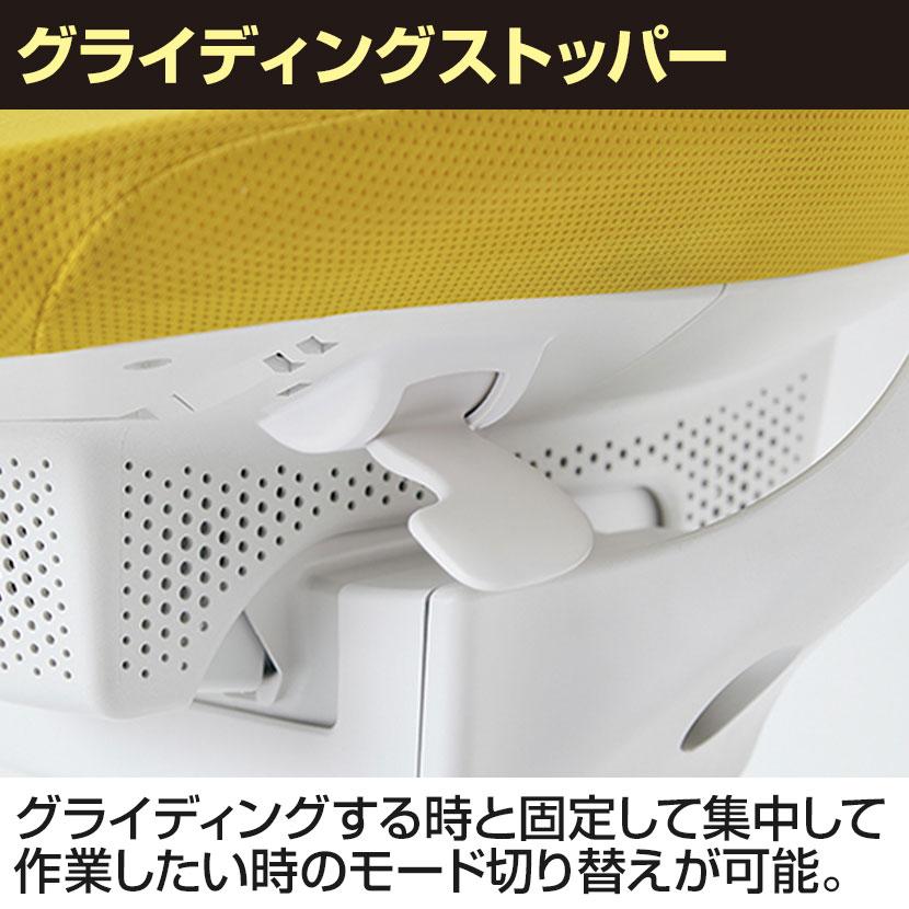 オフィスチェア コクヨ チェア イング ing クッション バーチカル ブラックシェル 樹脂脚 T型肘 ポリウレタン巻きキャスター CR-G3203E6の画像