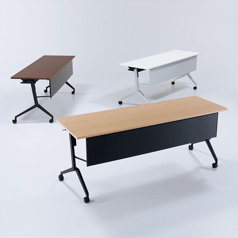 コクヨ　フラップテーブル　横幅120㎝　奥行60㎝　在庫複数あり KOKUYO（コクヨ） リーフライン Leafline ミーティングテーブル