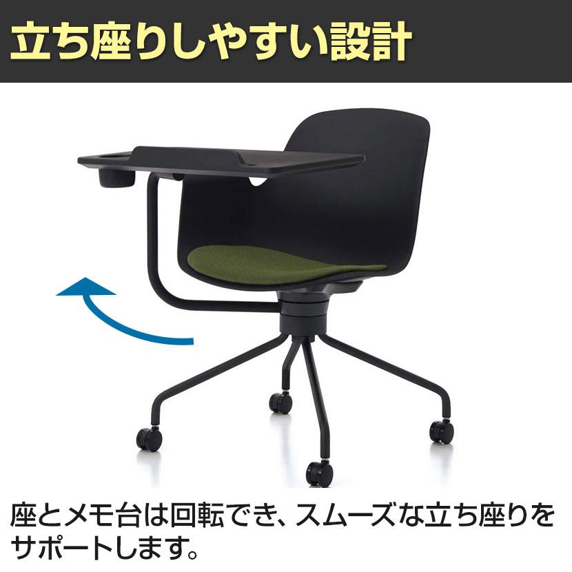 配送無料　参考定価8万円　KOKUYO　(オールインワン)シリーズ K02-B812W KOKUYO（コクヨ） オールインワン All in One ミーティングチェア 会議