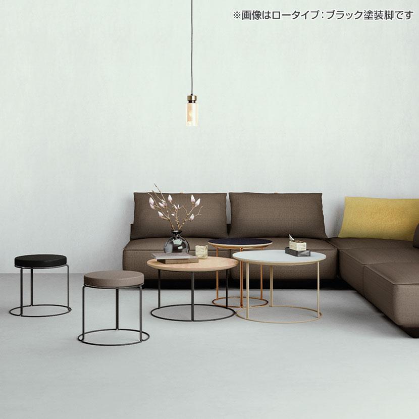 KOKUYO（コクヨ） CK-750 スツール 丸椅子 ミドルタイプ カッパー脚