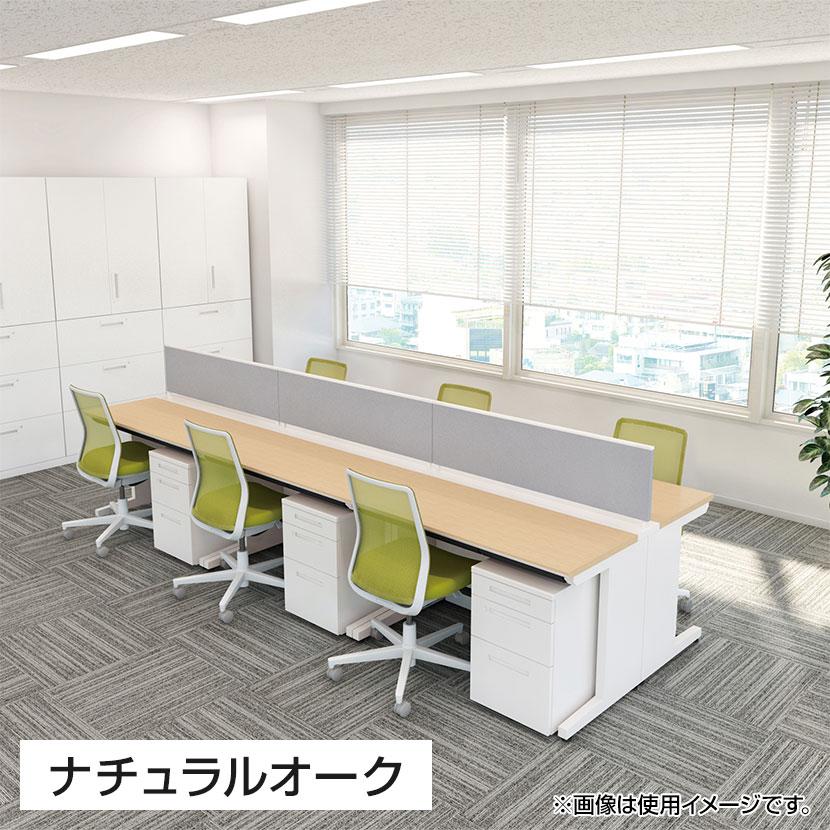 コクヨ iSデスク スタンダードデスク スチールデスク 平机 センター引き出し無し 本体ホワイト 幅1000×奥行700×高さ720mm SD-ISN107LSの画像