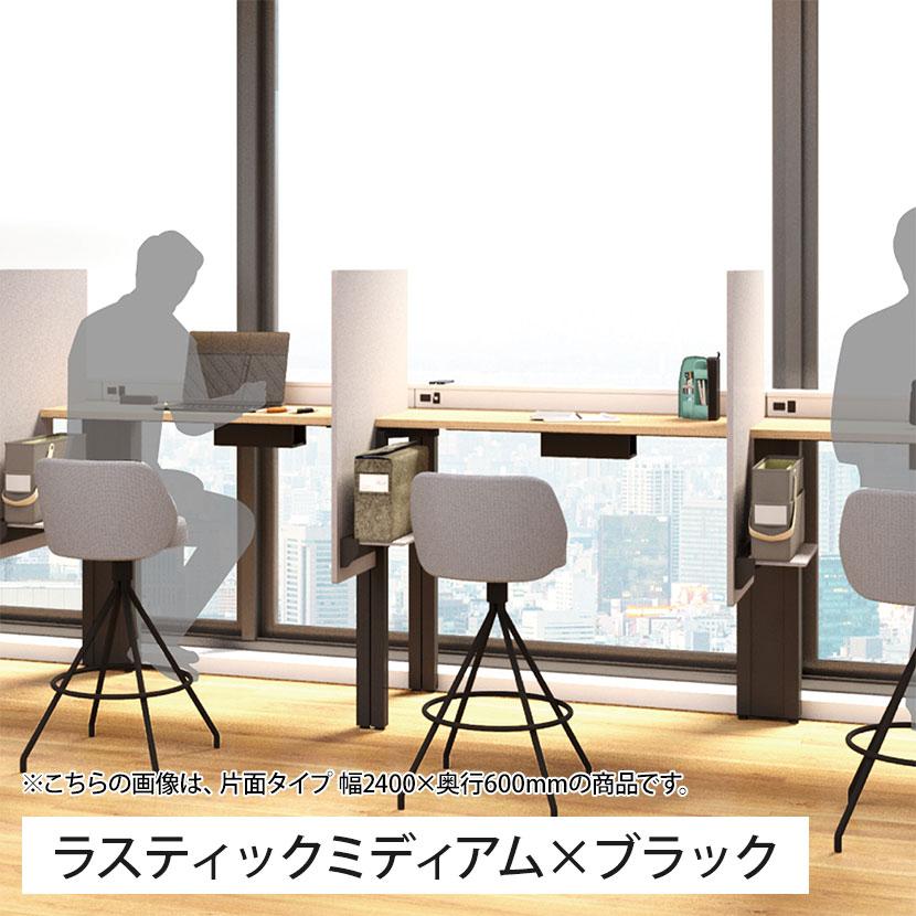 コクヨ WORKFIT ワークフィット スタンダードテーブル フリーアドレスデスク 会議テーブル 両面タイプ アジャスター脚 幅1200×奥行1200×高さ720mm SD-WFA1212_7