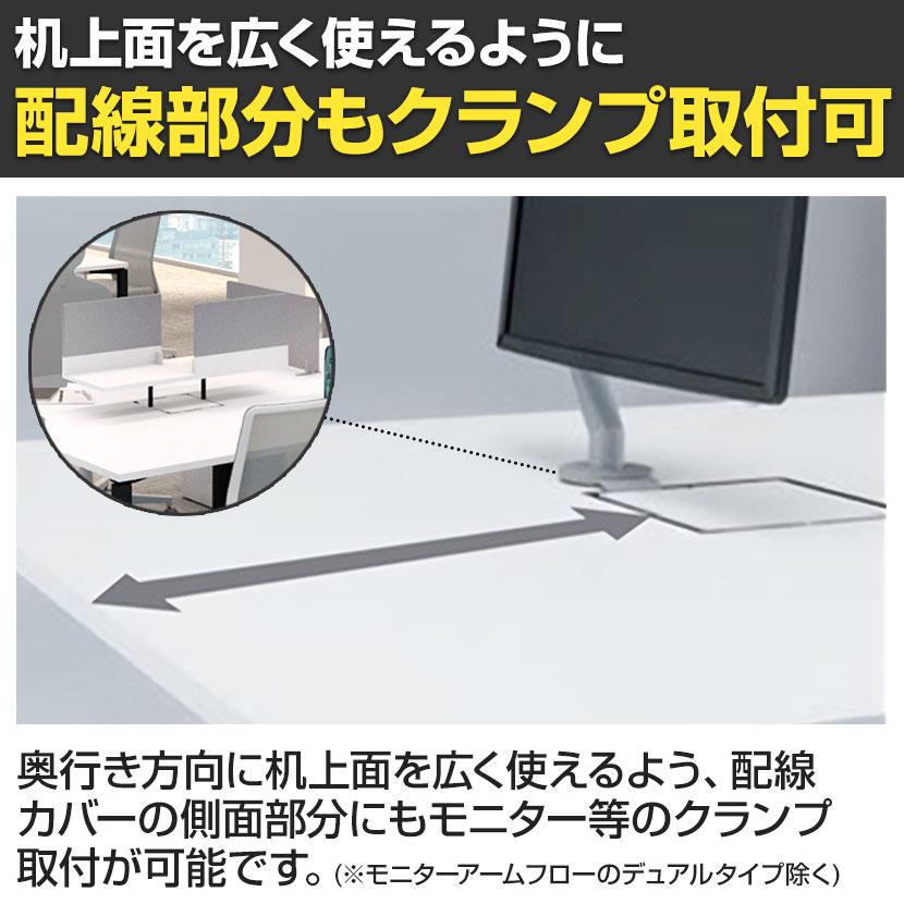 コクヨ WORKFIT ワークフィット ハイカウンター 片面タイプ アジャスター脚 幅2400×奥行600×高さ1000mm SD-WFA246_11