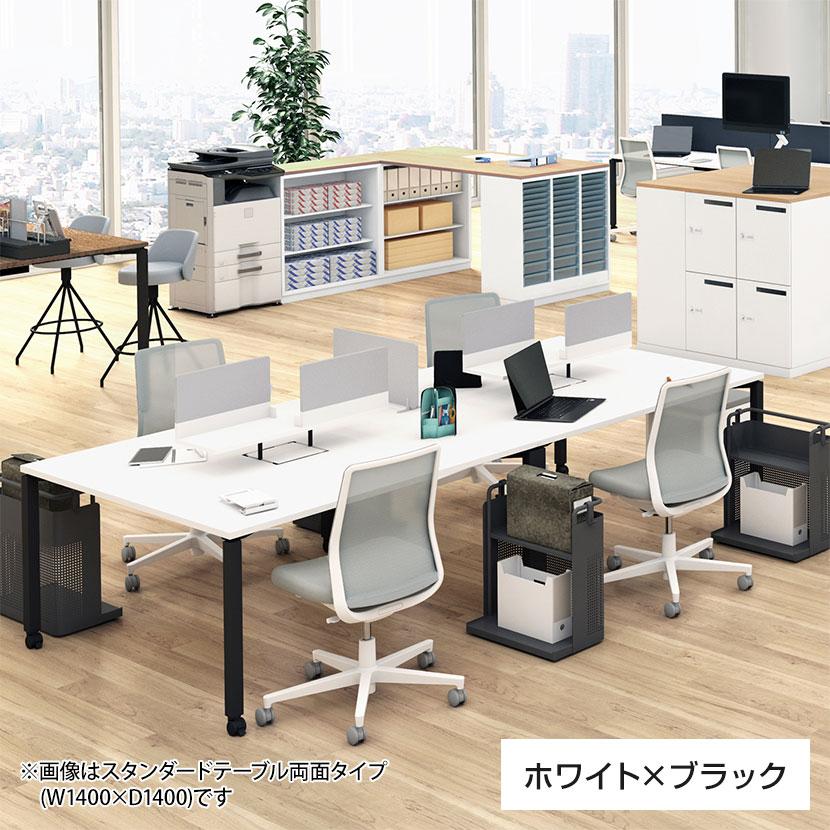 コクヨ WORKFIT ワークフィット 会議テーブル ミーティングテーブル 三角形 キャスター脚 幅1400×奥行700×高さ720mm SD-WFTC14T_3