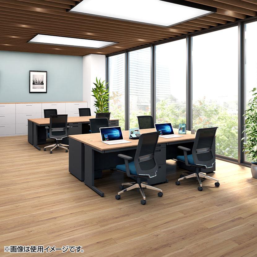 KOKUYO インベント フリースタイルデスク DFS-KK1206WC 長方形タイプ 