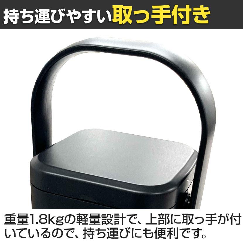 ポポフ ポータブルバッテリー モバイルバッテリー 充電器 PD対応 フリーアドレス 防災 災害 STPP-200A-Bの画像