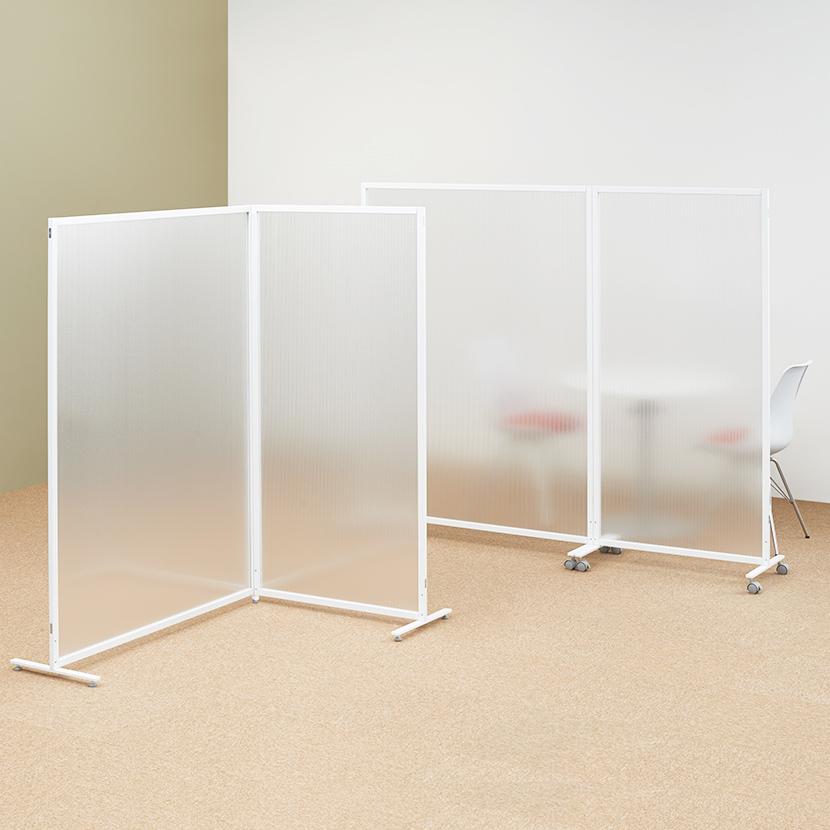 オフィスコム 法人様限定 パーテーション キャスター付き ルネート 半