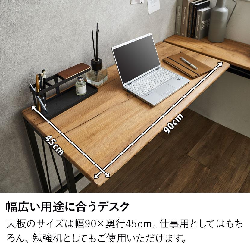 L型 パソコンデスク デスク 配線収納付き 机 コンパクト 勉強机