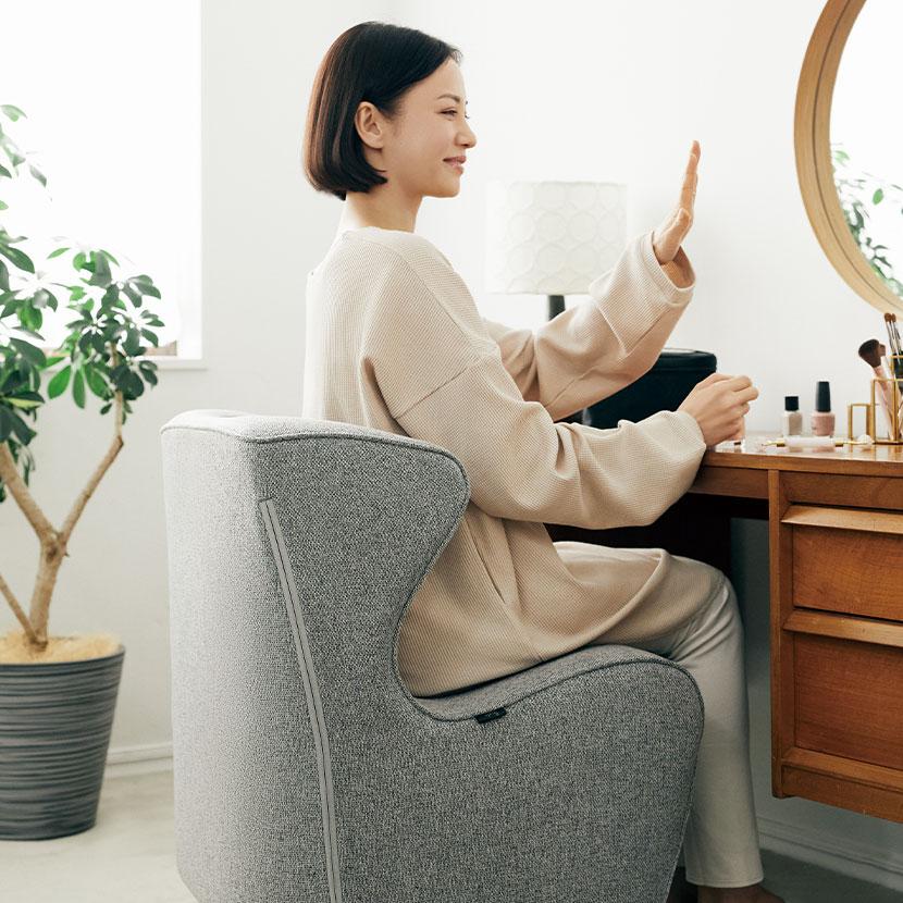 スタイルチェア イーエル(Style Chair EL) グレー MTG(エムティージー