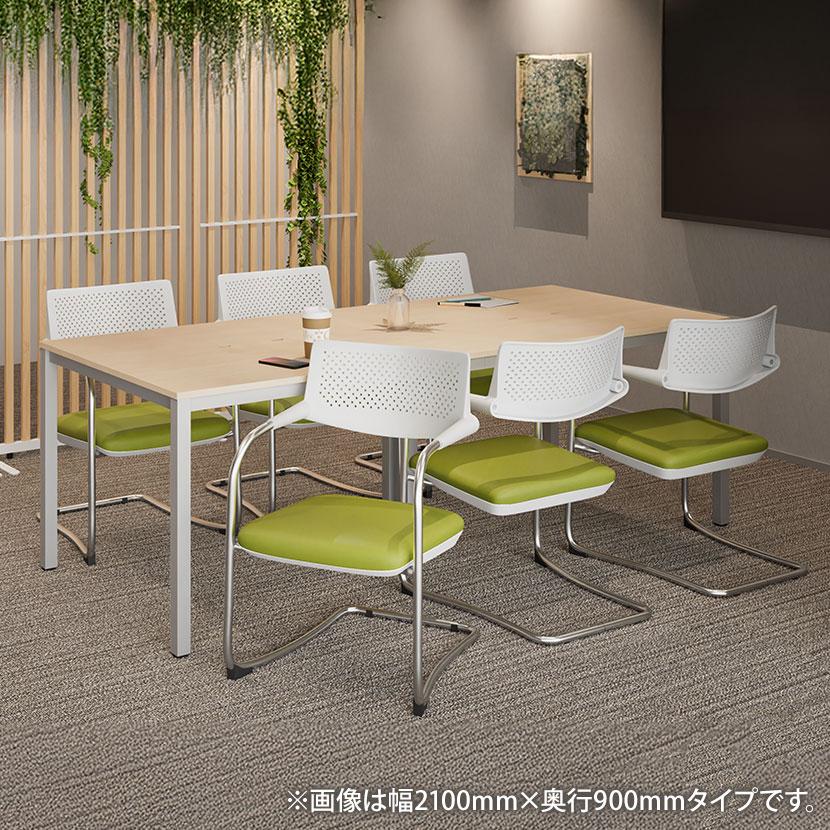 テーブル 法人様限定 ミーティングテーブルセット 6人用 フリーアドレスデスク