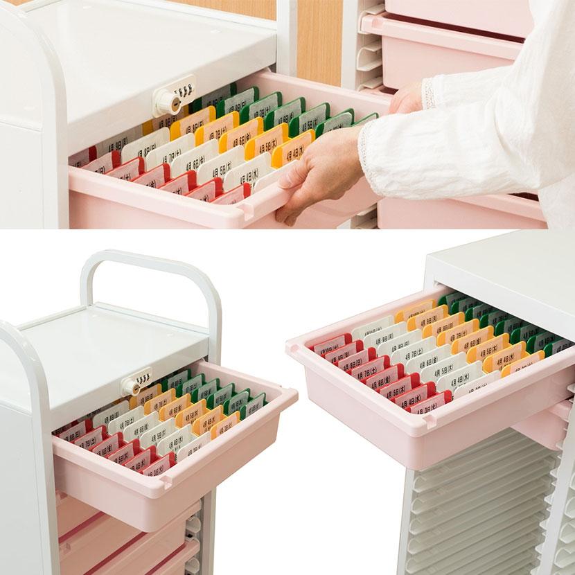 国産 完成品 薬剤保管庫 メディロック MLGシリーズ 配薬キャビネット