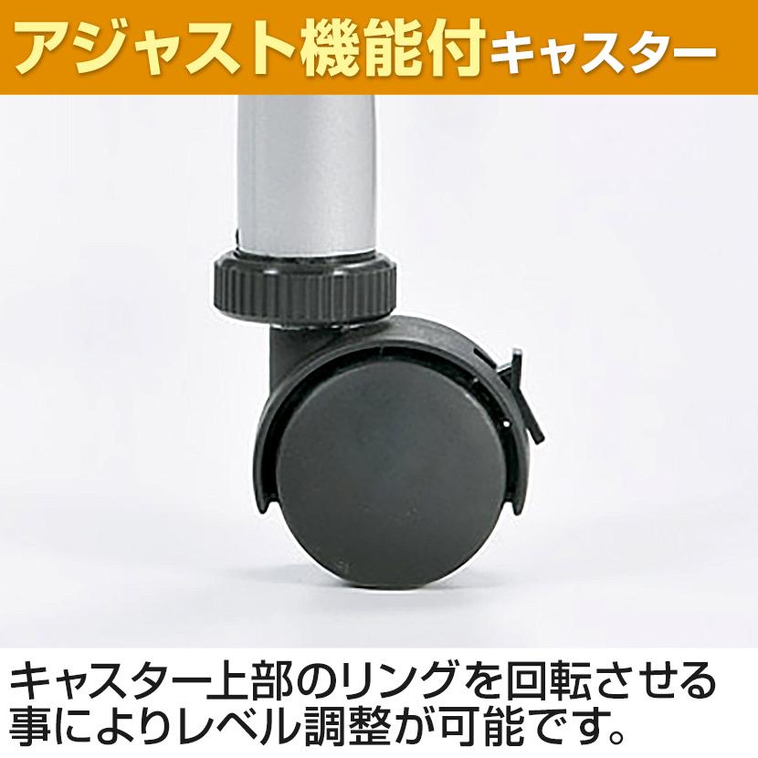 平行スタッキングテーブル 会議用テーブル フォールディングテープル 長机 長テーブル ミーティングテーブル パネル付き 幅1200×奥行600×高さ720mm HFL-1260P_7