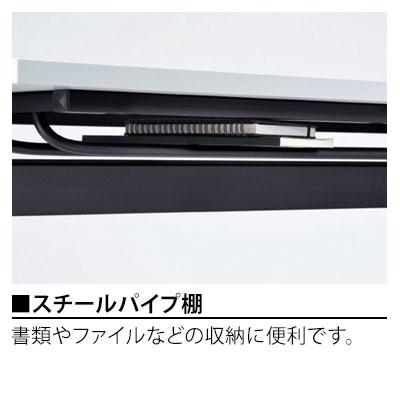 天板跳ね上げ式テーブル LBZ パネル付き 幅1500×奥行600×高さ720mm 国産_4