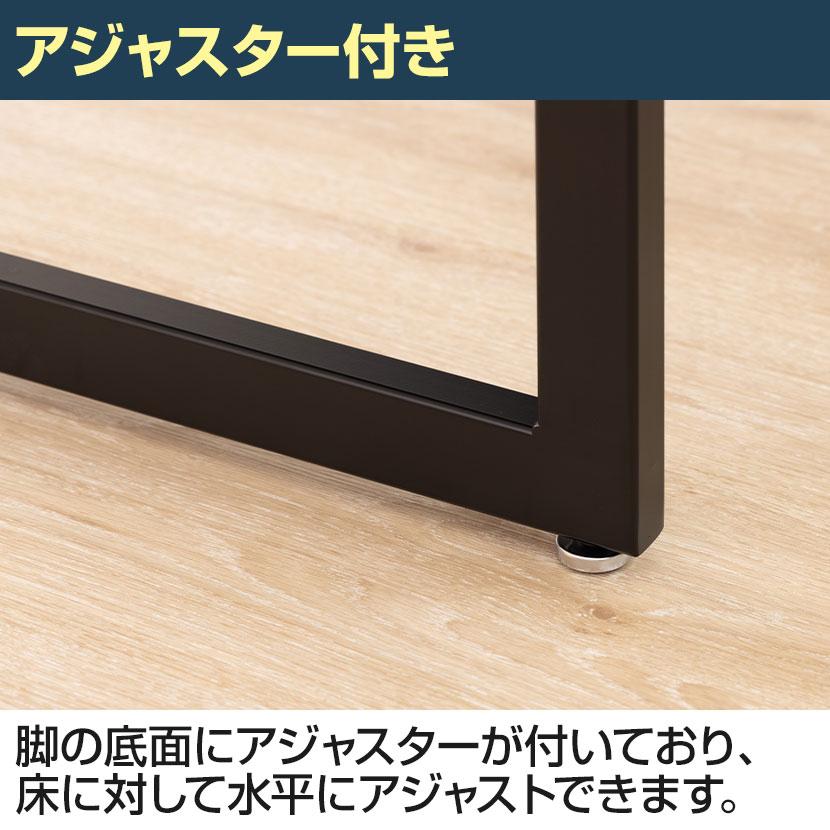 ミーティングテーブル 会議テーブル フリーアドレス ワイヤリングBOXタイプ 幅2100×奥行1000×高さ720mm QB-2110W 国産_11