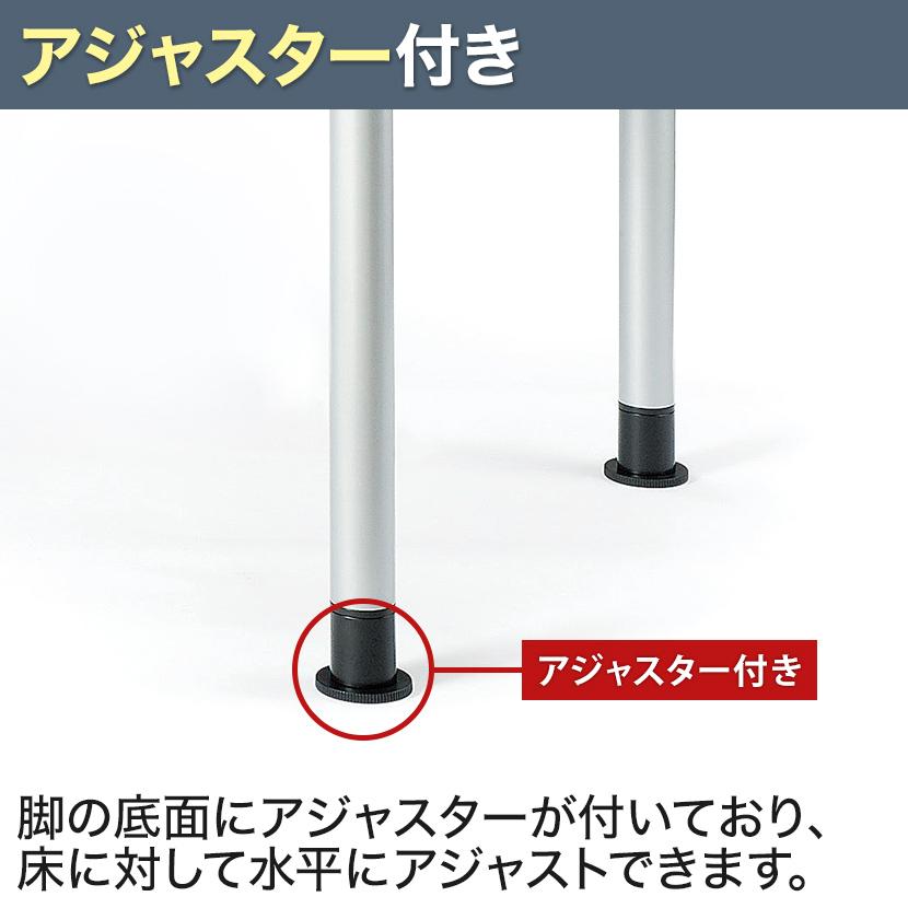 昇降テーブル ラチェット式 丸型 直径900×高さ700-1000mm TDL-900R 国産_6