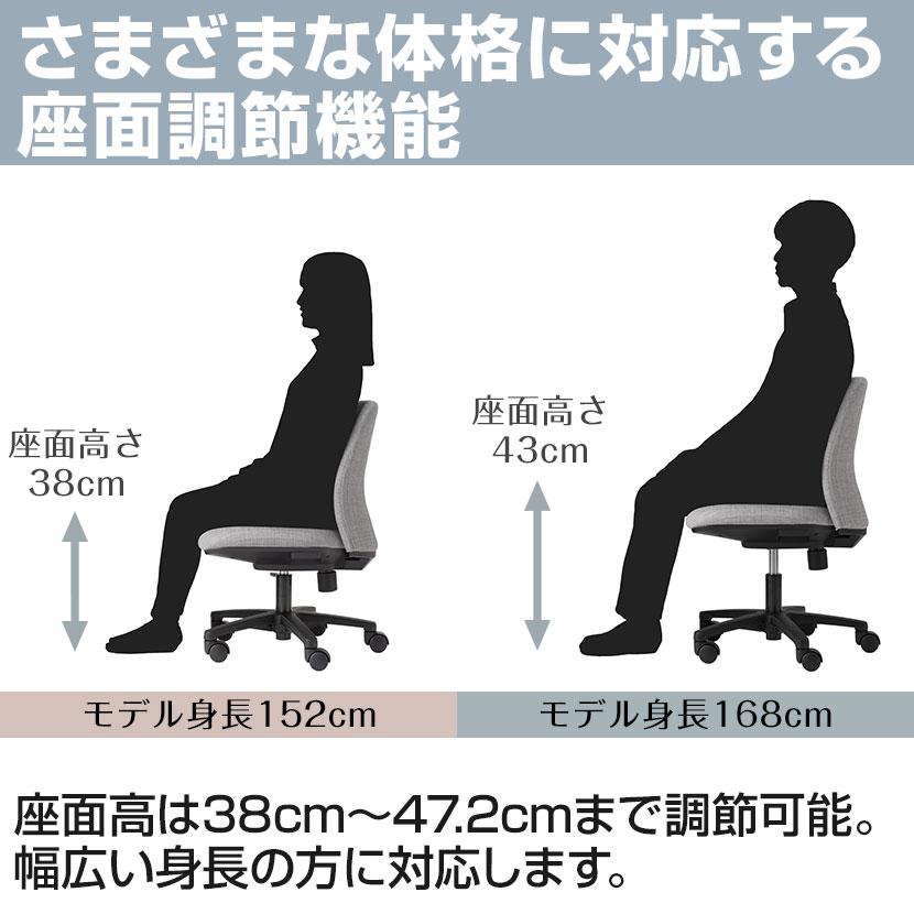 ノーム（オカムラ） オフィスチェア デスクチェア ワークチェア