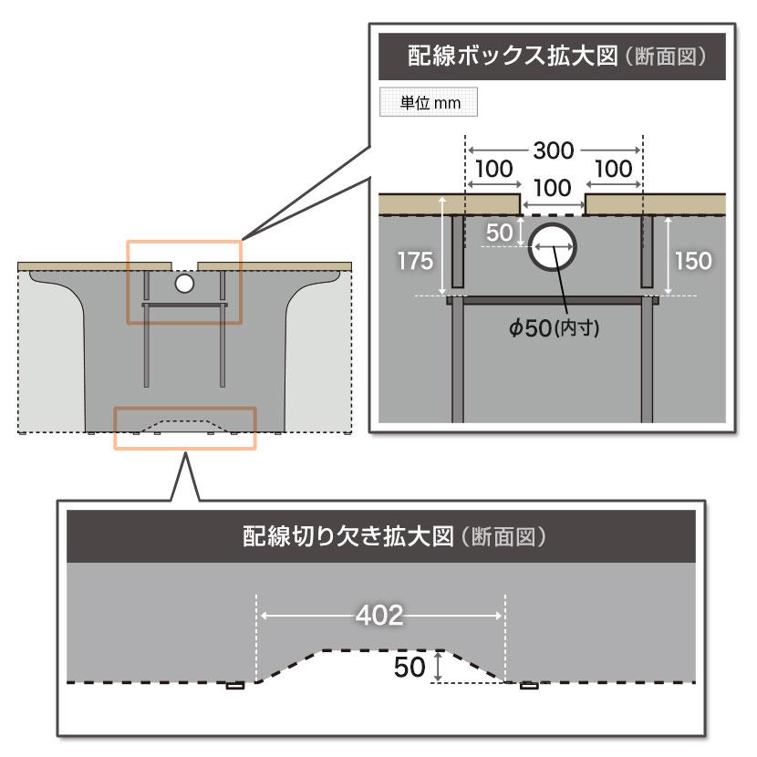 法人様限定 NF2.0シリーズ フリーアドレスデスク 10人用 引き出し付き 幅6000×奥行1400×高さ720mm 配線ボックス付き ミーティングテーブル 会議用テーブルの画像
