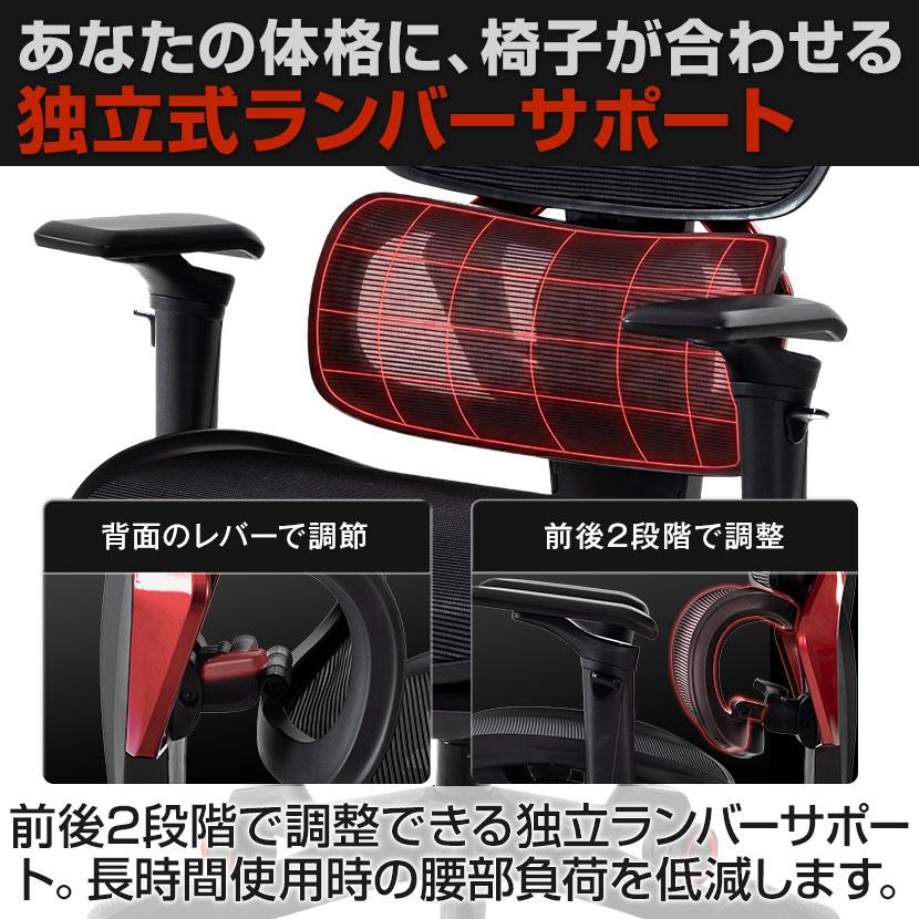 オフィスコム ヴィクトス オフィスゲーミングチェア 2Dフットレスト