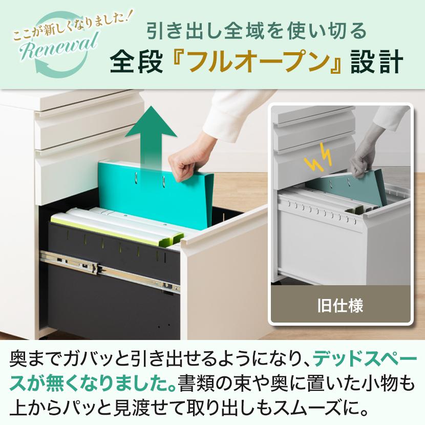 〈決まりました〉オフィス・スチールデスクワゴン３段（ダイヤル錠）/2個☆取りに来てくださる方 オフィスコム オフィスワゴン デスクワゴン ダイヤル錠 3段 サイド