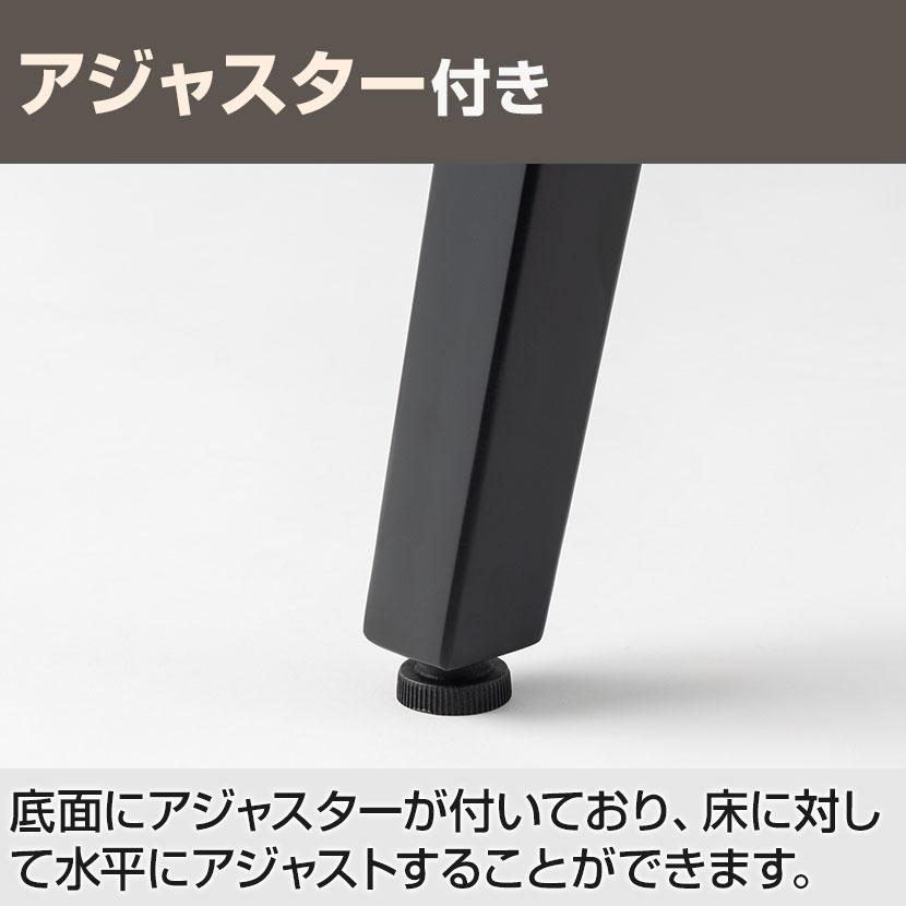 法人様限定ミーティングテーブル EXELEGA 会議用テーブル 幅1000×奥行1000×高さ720mm 配線ホール 配線ボックス付き フリーアドレスデスクの画像