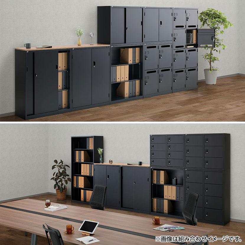 aozora商品　　　大容量ブラックキャビネット 鍵付き シンプルデザイン aozora商品 大容量ブラックキャビネット 鍵付き シンプル