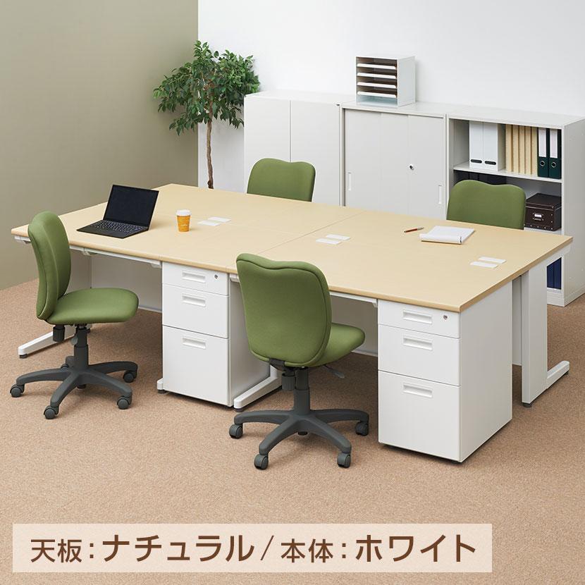 法人様限定 オフィスデスク スチールデスク 片袖机 幅1400×奥行700mm デスク 机 事務机 パソコンデスク PCデスク ワークデスク 事務デスク 作業机 | オフィスコム | 10