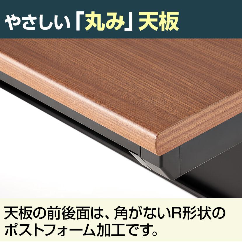 法人様限定 オフィスデスク スチールデスク 両袖机 幅1400×奥行700mm デスク 机 事務机 パソコンデスク PCデスク 役員デスク 社長デスク ブラック 黒 | オフィスコム | 16