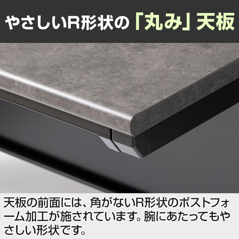 法人様限定 スチールデスク ブラック EX 両袖机 オフィスデスク 引き出し 幅1600 奥行700 高さ720 配線穴 事務机 ビジネスデスク | オフィスコム | 11