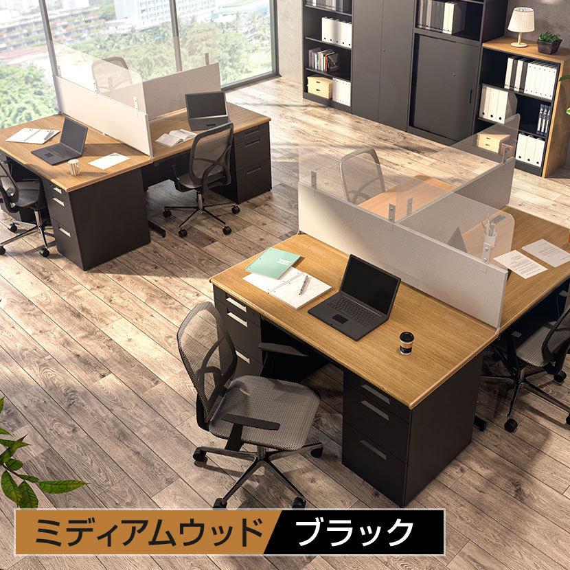 法人様限定 オフィスデスク スチールデスクSH2 片袖机 幅1000×奥行700mm デスク 事務机 パソコンデスク PCデスク ワークデスク 引き出し付 プラス PLUS_3