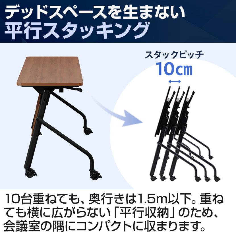 オフィスコム 法人様限定 会議用テーブル スタッキングテーブル 幕板