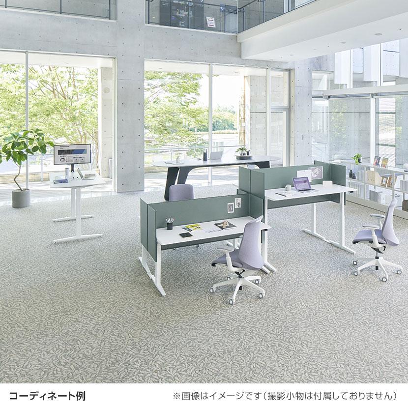 オカムラ スイフトネックス Swift Nex 昇降デスク 平机 ショートストローク スムースフォルムエッジ ホワイト天板 342BFA 幅1800×奥行700×高さ720〜1220mm_5