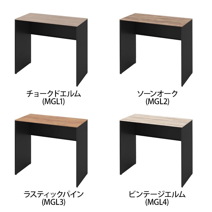 オカムラ ソリスト Soliste ハイタイプ 平机 パネル脚ブラック メラミン天板ティンバーウッド 幅1200×奥行600×高さ1000mm 3K26NE_2