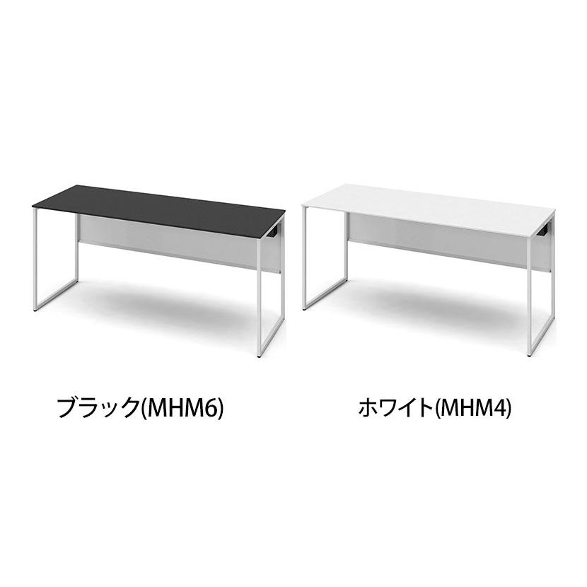 オカムラ ソリスト Soliste スタンダードタイプ 平机 フレーム脚ネオホワイト 塗装天板 幅1600×奥行600×高さ720mm 3K2ANBの画像