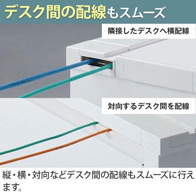 3V1SAH アドバンス ADVANCE 片袖机 標準タイプ 右袖 3段 中央引出し