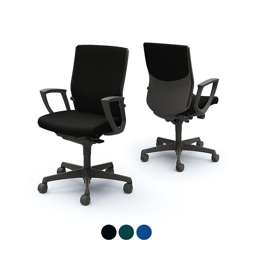 オカムラ オフィスチェア ESCUDO(エスクード) ブラック 黒