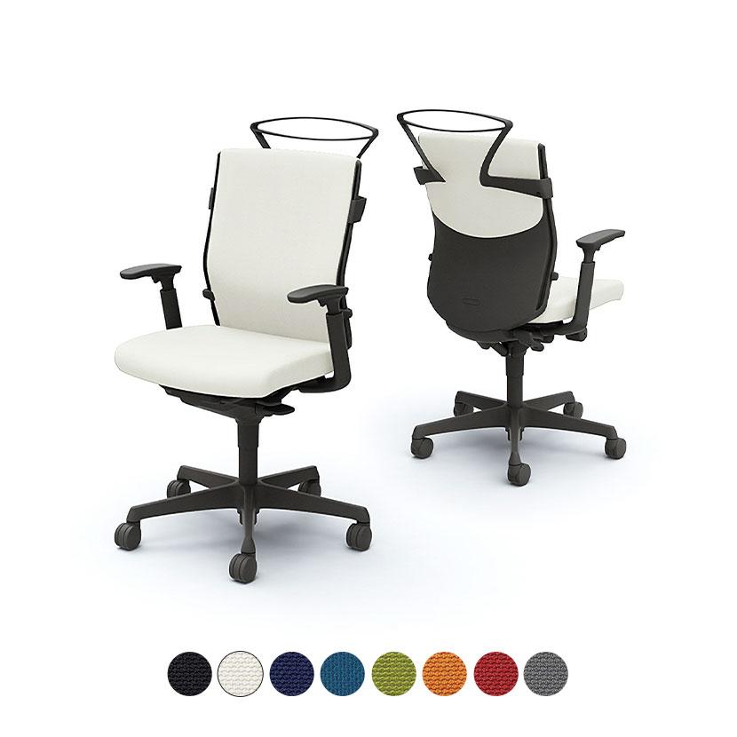 オカムラ オフィスチェア ESCUDO(エスクード) ブラック 黒