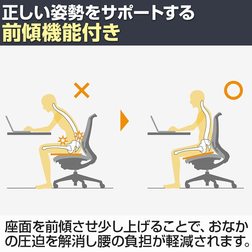 オフィスチェア デスクチェア ワークチェア C637XW オカムラ シルフィー ハイバック 背クッションタイプ プレーン 防炎 肘なし ホワイトボディ 樹脂脚_15
