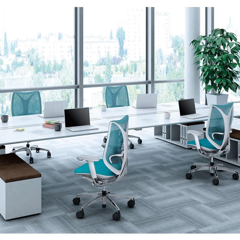 【美品】2020年製　オカムラ　サブリナ　ハイバック　ハンガー　デスクチェア サブリナ（オカムラ） オフィスチェア オカムラ サブリナ