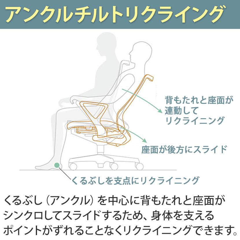 オフィスチェア オカムラ フルーエント fluent ローバック 肘なし デスクチェア チェア 椅子 ホワイトボディ ゴムキャスター ハンガー付 CB32XW｜officecom｜19