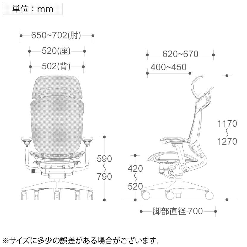 オフィスチェア オカムラ コンテッサ セコンダ ContessaII エクストラハイ 座メッシュ ブラックフレーム ブラックボディ ランバーサポート付 CC85MSの画像