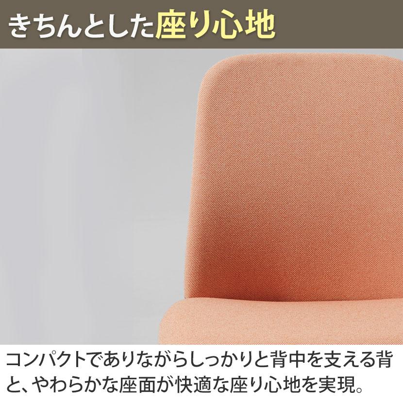 CD13AR ライブス エントリーチェア Lives Entry Chair(コンパクトタイプ) オフィスチェア 肘なし ブラックボディ インターロック ナイロンキャスター(オカムラ)_18