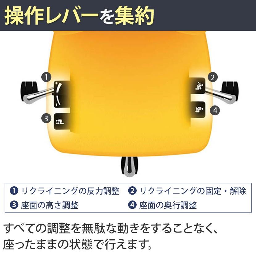 オカムラ オフィスチェア コーラル ミドルバック メッシュタイプ 肘なし デスクチェア 椅子 チェア ブラックフレーム ブラックボディ CQ31MR｜officecom｜25