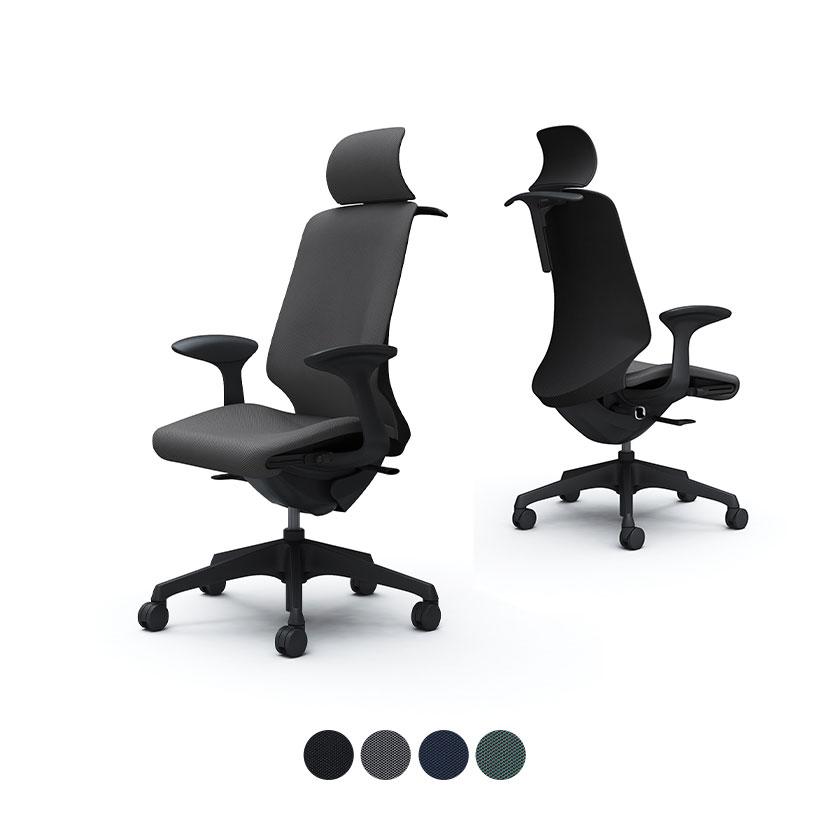 大人女性の Ct2faa スフィア Spher デザインアーム エクストラハイバック ブラックボディ ナイロンキャスター 座面奥行き調節有り ハンガー付 リネット オカムラ チェア オフィスチェア オフィス家具 家具 インテリア 73 601 Www Leboniptv Fr