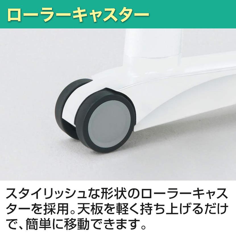 オカムラ ライブス Lives パーソナルテーブル MS85CK スクエア天板 幅800×奥行609×高さ700mm キャスター付き メラミン天板 ブラック脚 プライズウッドの画像