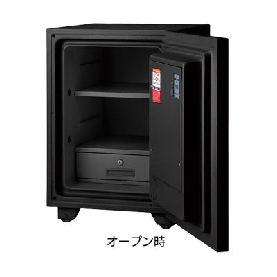 エーコー（EIKO） 家庭用 耐火金庫 指紋認証 テンキー式 プッシュ式