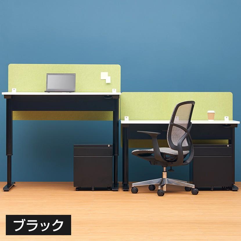 法人様限定 オフィスワゴン サイドワゴン 2段 ワゴン 鍵付きワゴン 下段フルオープン 幅393×奥行510×高さ470mm シリンダー錠 デスクワゴン ホワイト ブラック | オフィスコム | 06