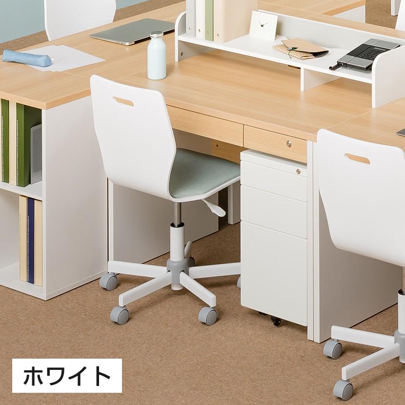 オフィスコム オフィスワゴン シンプル 鍵付き フラットデザイン