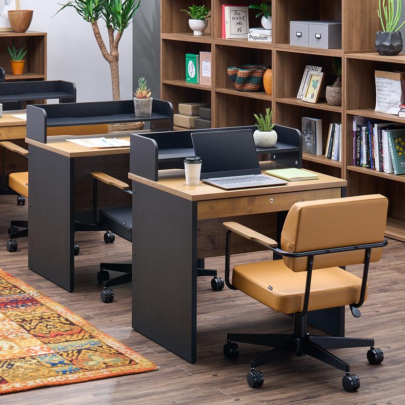 オフィスコム 法人様限定 机上ラック 800mm用 ペスパ 1段 木製 ロー