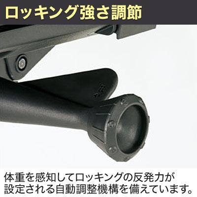 オフィスチェア メッシュ 事務椅子 デスクチェア PLUS ジロフレックス 353シリーズ ハンガーなし ヘッドレスト肘付 アルミ脚 353-9028RS-Nの画像